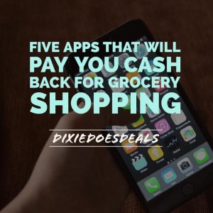 Top Five Grocery Coupon Cash Back Apps