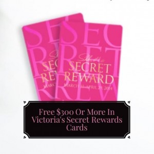 free victoria's secret rewards card deal