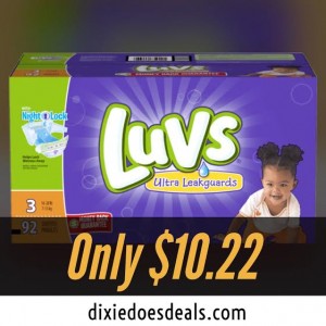 luvs diaper coupons deal