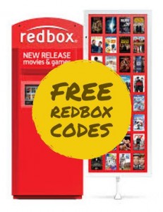 free redbox codes