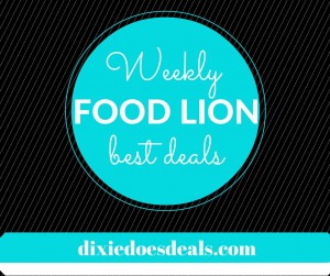 FOOD LION Best Deals and Coupon matchups