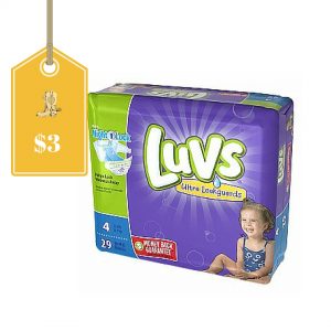 luvs diapers only $3 dollar general coupon deal
