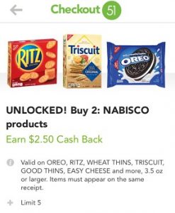 checkout 51 nabisco offer