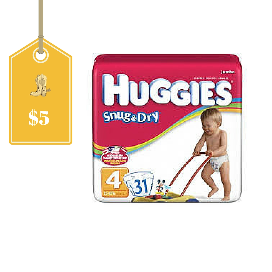 Huggies Diapers Only 4.99 at Food City 7/22 Only