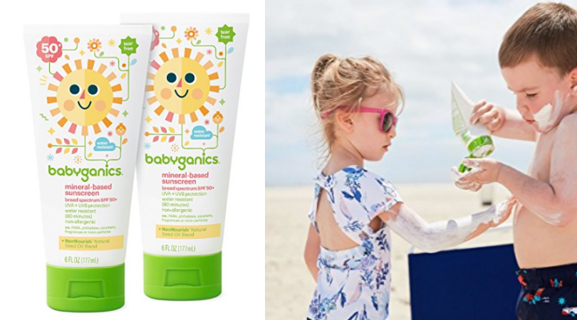 babyganics vs thinkbaby sunscreen