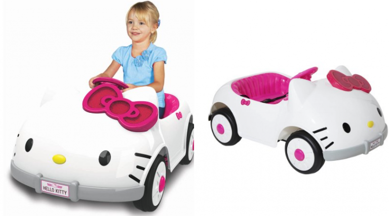 Hello Kitty 6V Battery Powered Ride On Car Only $79 (Regular $229)