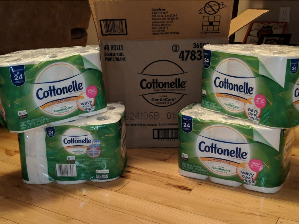 Cottonelle ultra gentlecare on sale toilet paper