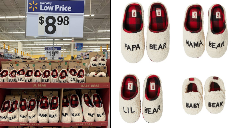 dearfoam mama bear slippers walmart