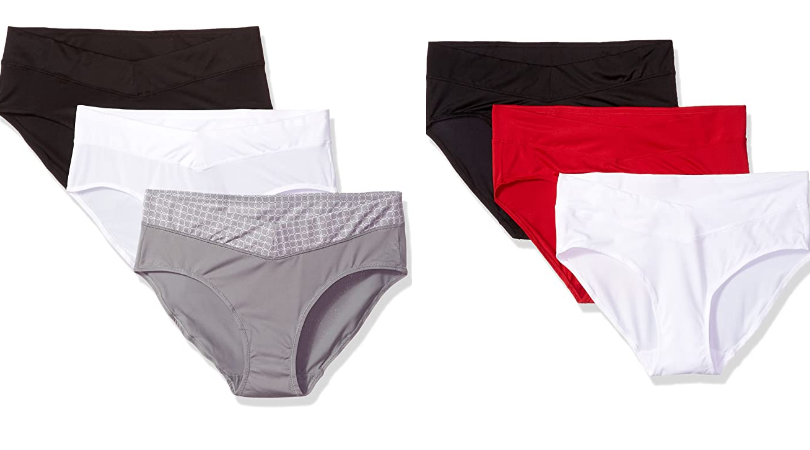  Warners Womens Blissful Benefits No Muffin-Top 3 Pack Brief  Panty